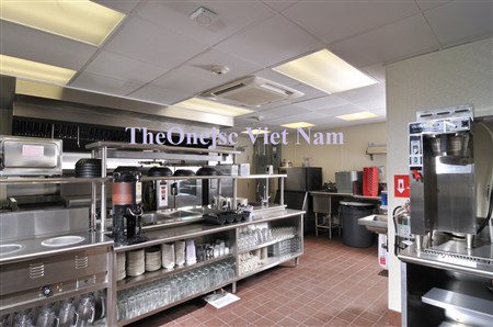 Tham khảo mô hình khu bếp nhà hàng Tràng Tiền Plaza